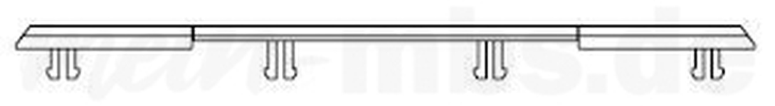 PIKO ET59900-07 - H0 - Windabweiser (Dach)